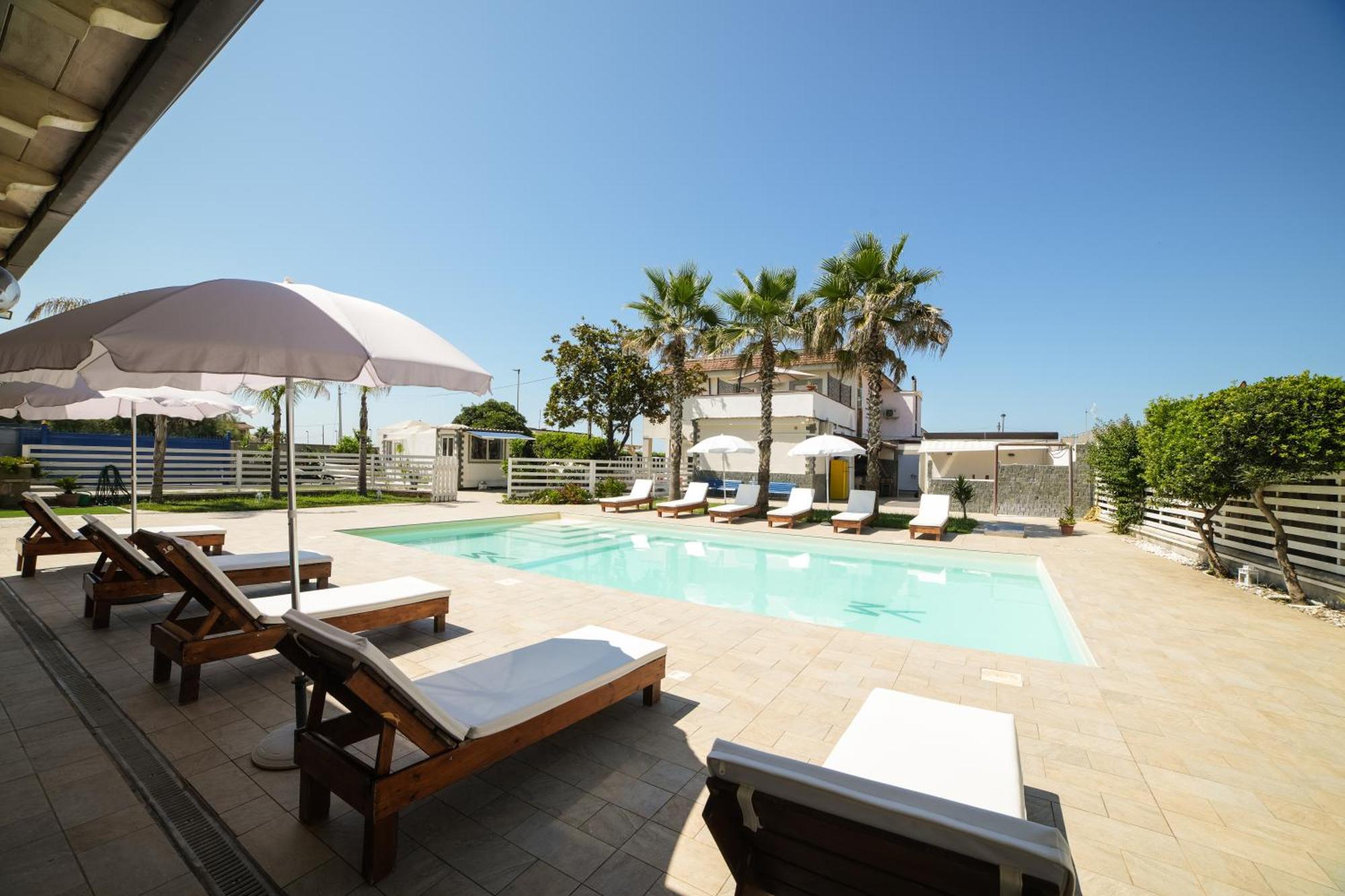 Villa Miramare Pontecagnano Exterior foto