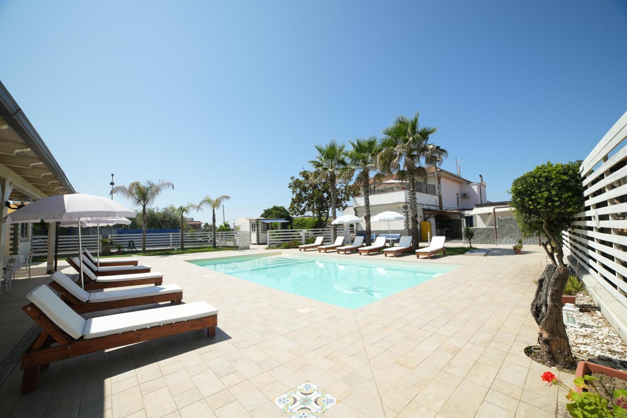 Villa Miramare Pontecagnano Exterior foto